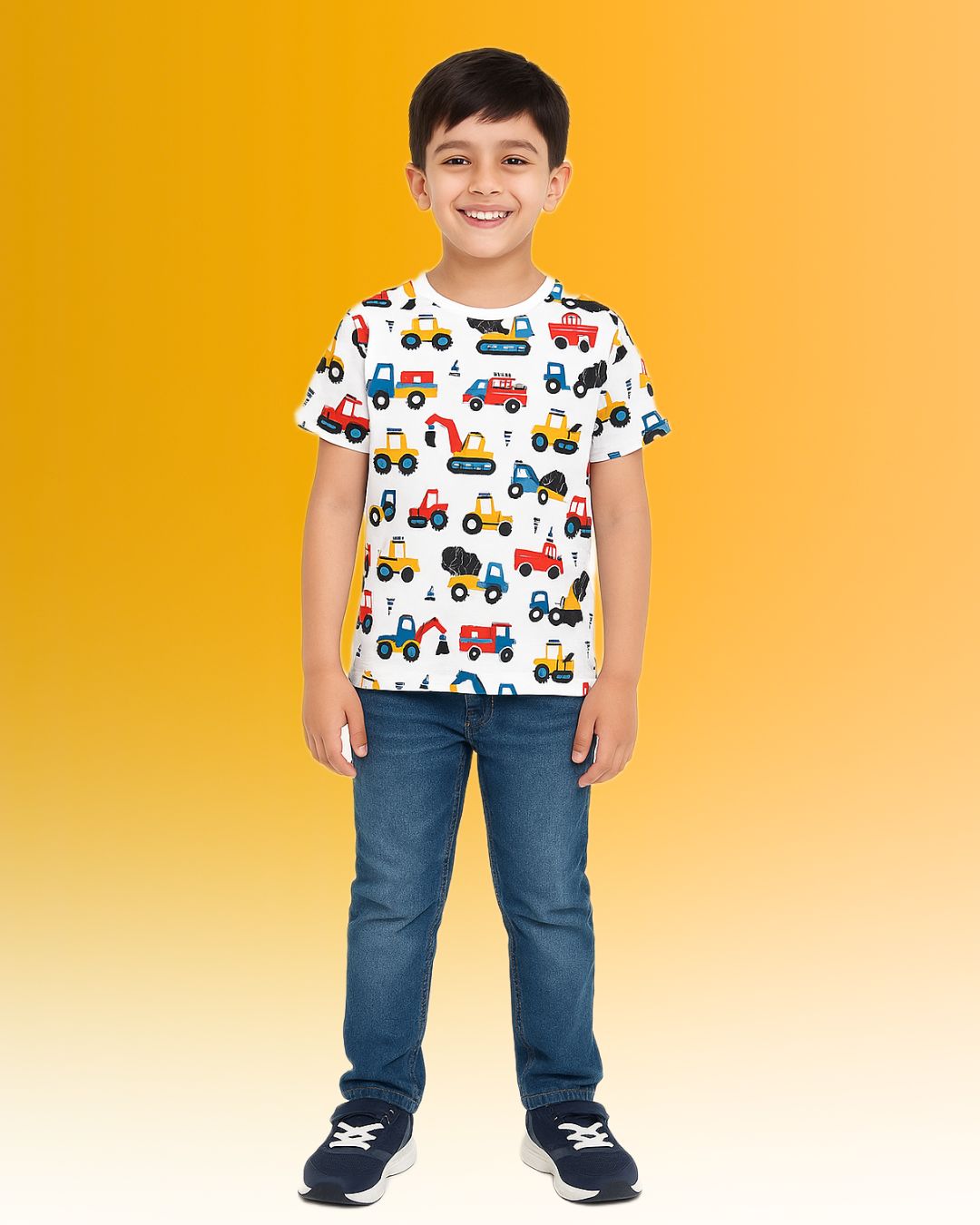 Kids Boy's Girls Regular Fit T-Shirt