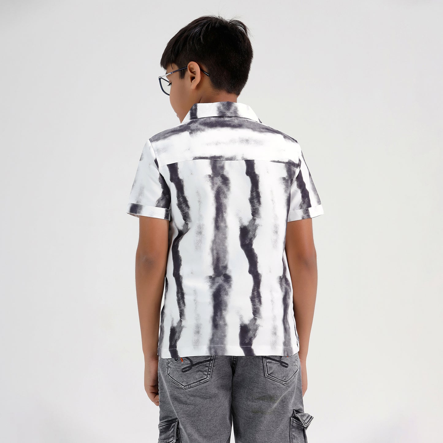 Boys Printed Resort Beach Regular Fit Shirt