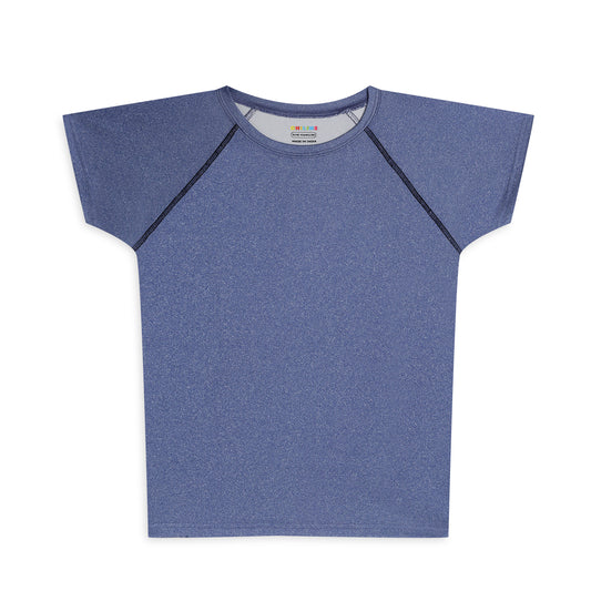 Chilins Kids Sportswear Tshirt, Color - Blue