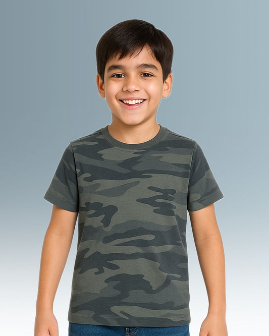 Kids Boy's Girls  Regular Fit T-Shirt