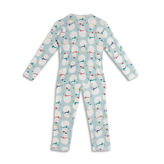 Kids Christmas Special Tshirt Pyjama Set Cotton