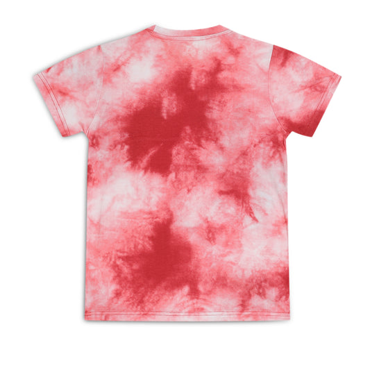 Kids Boy's Girls Regular Round Neck Cotton Fit T-Shirt Red