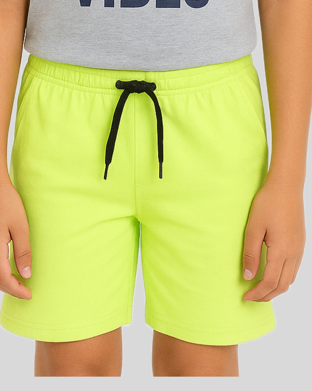 Kids Cotton Shorts Green & Blue