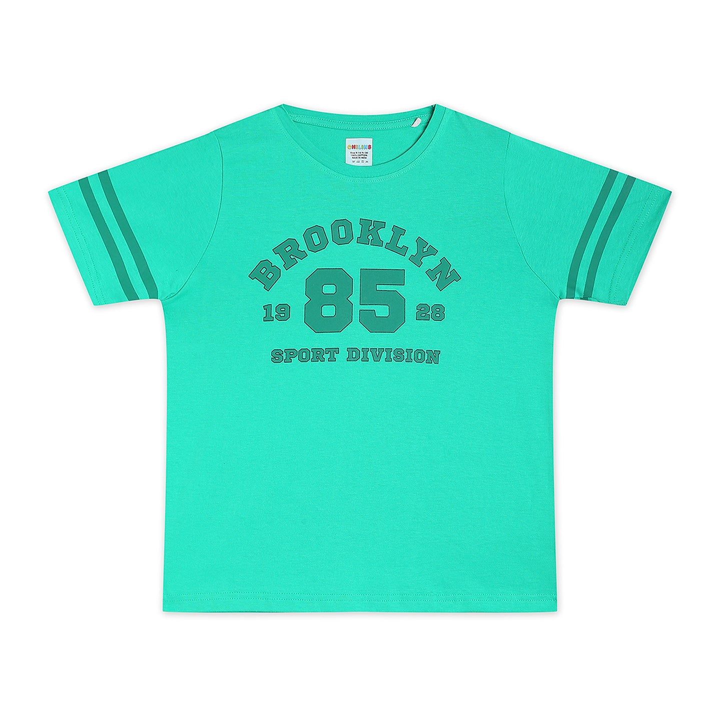 Boys Cotton Tshirt Pajama Set Knit Half Sleeves
