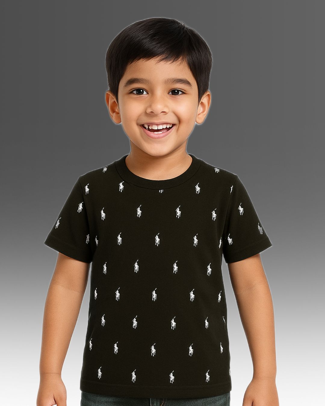 Kids Boy's Girls Regular Fit T-Shirt