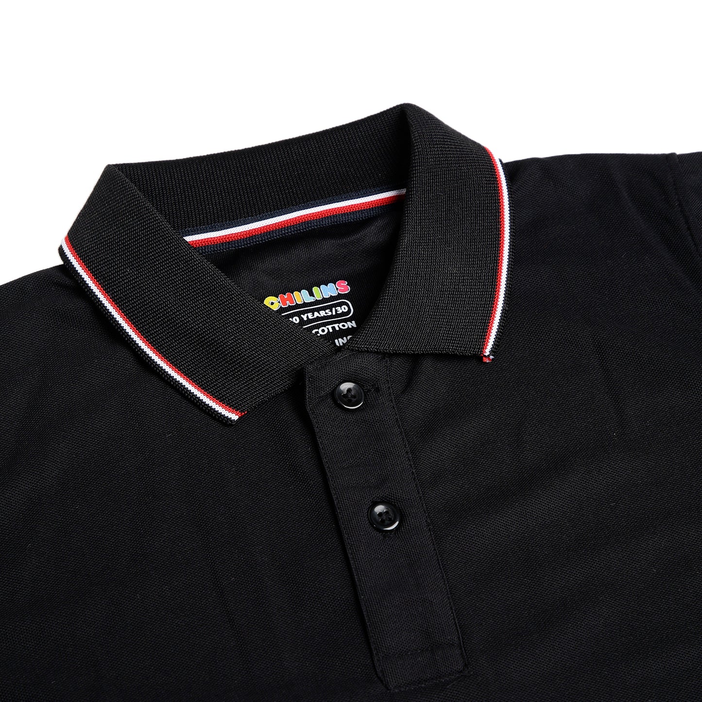 Boys Polo Solid Tshirt Polyester