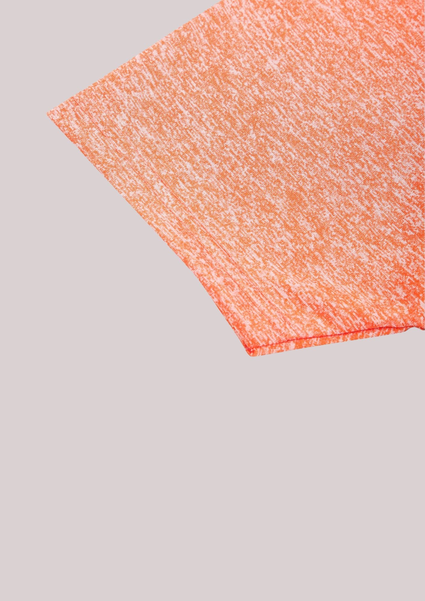 CHILINS Kids’ Orange Dry‑Fit Sports T‑Shirt – Activewear for School & Outdoor Sports