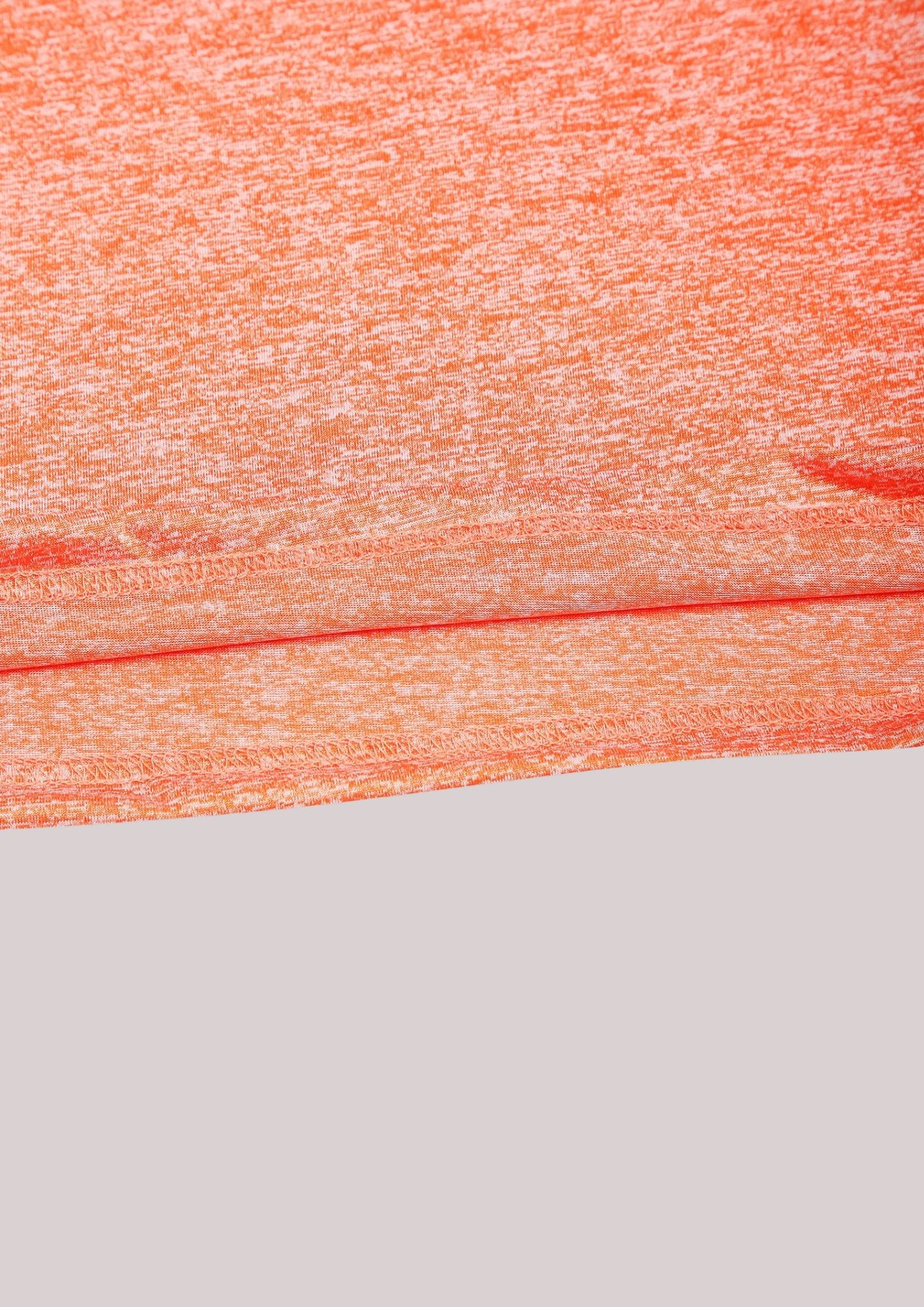 CHILINS Kids’ Orange Dry‑Fit Sports T‑Shirt – Activewear for School & Outdoor Sports