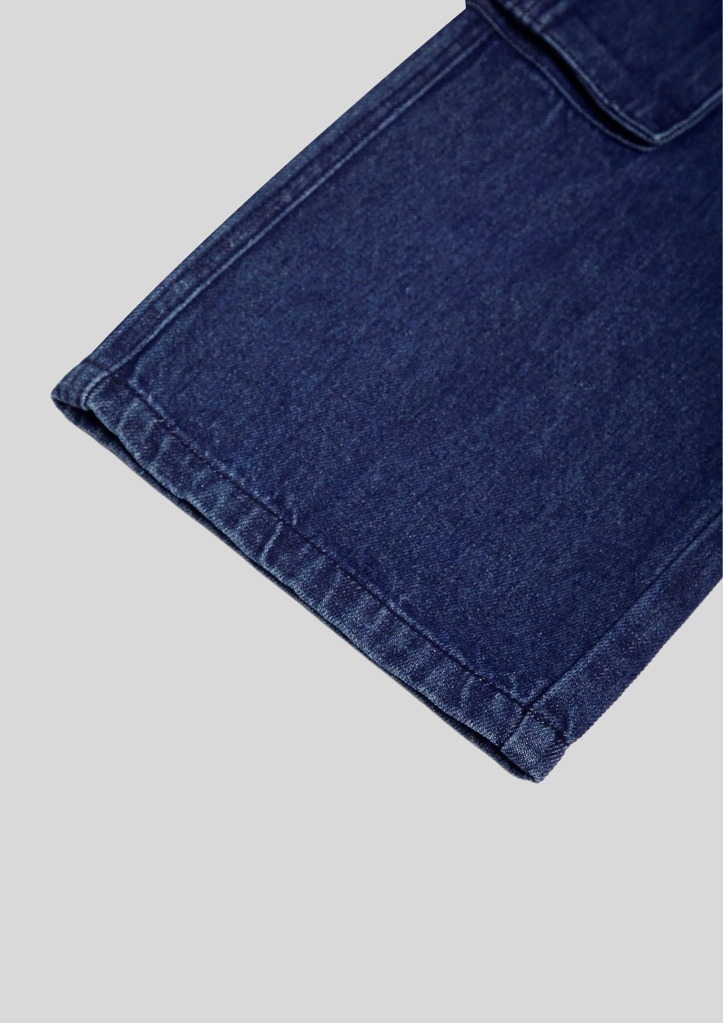 CHILINS Kids’ Blue Baggy Jeans with Logo T‑Shirt – Trendy Casual Wear for Girls