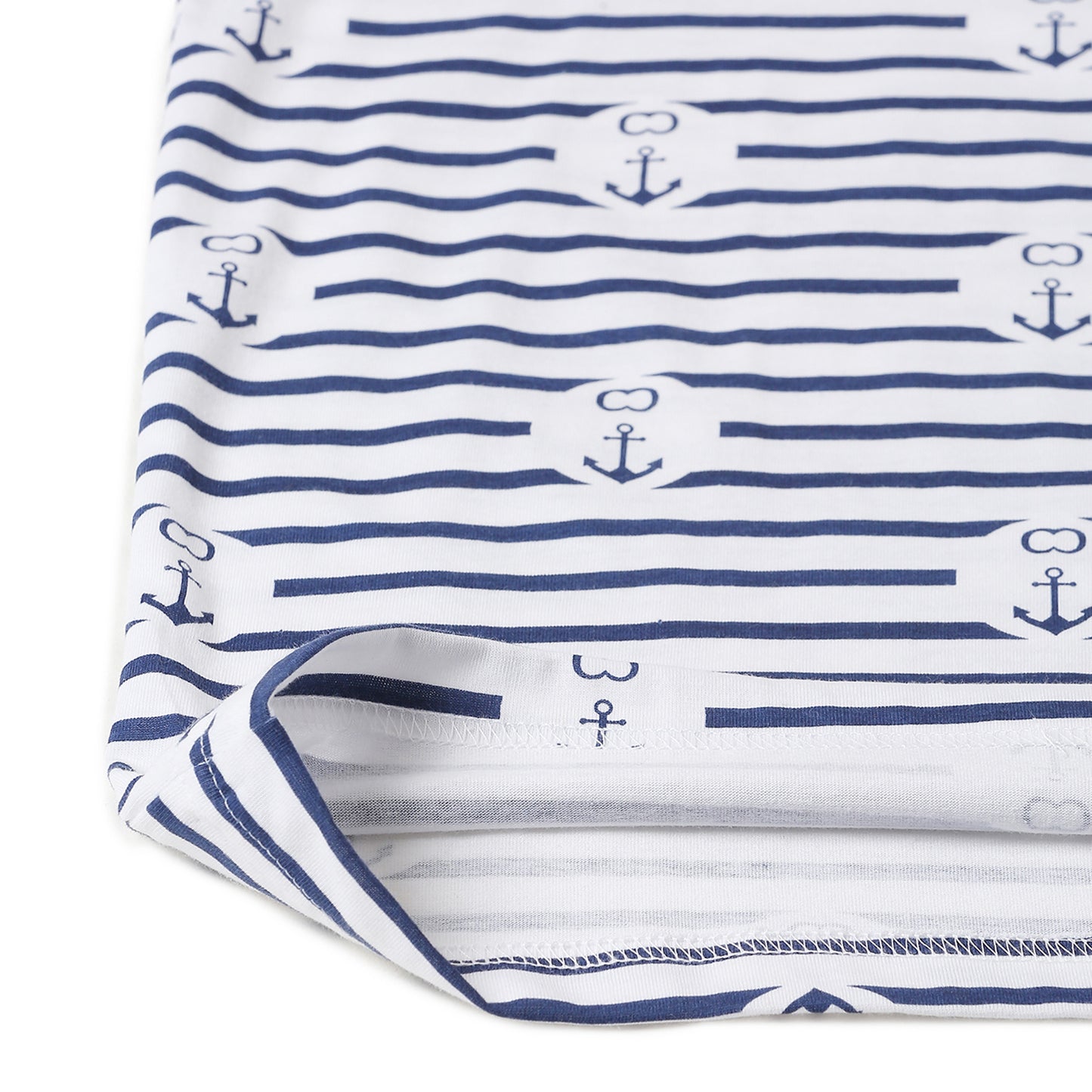 Boy Cotton Regular Fit Printed T-Shirt - Half Sleeve - Round Neck | White Arrow