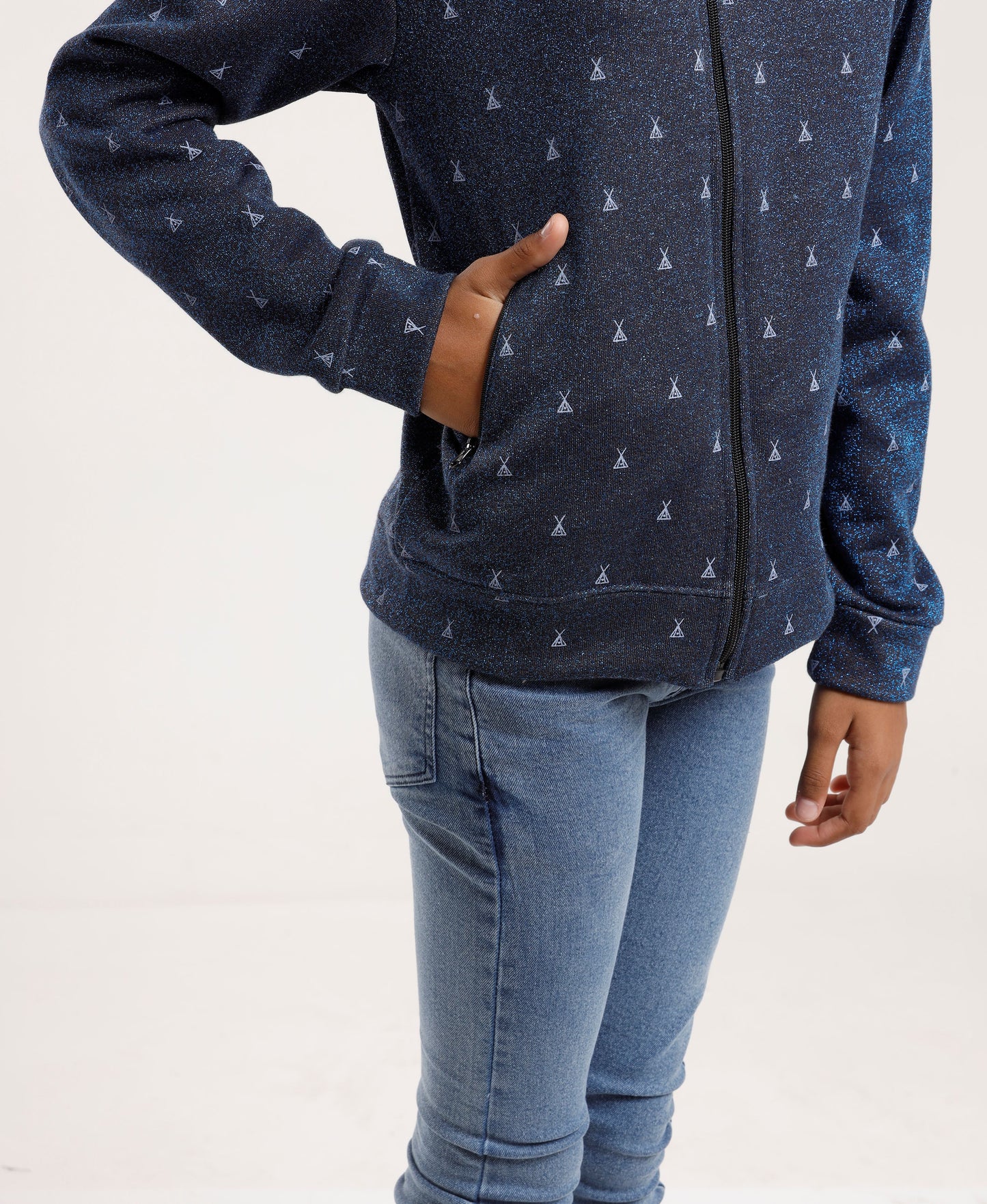 Girls Zip up Hoodie Soft Cute Sweatshirt Fuzzy Fleece Jacket with Pocket