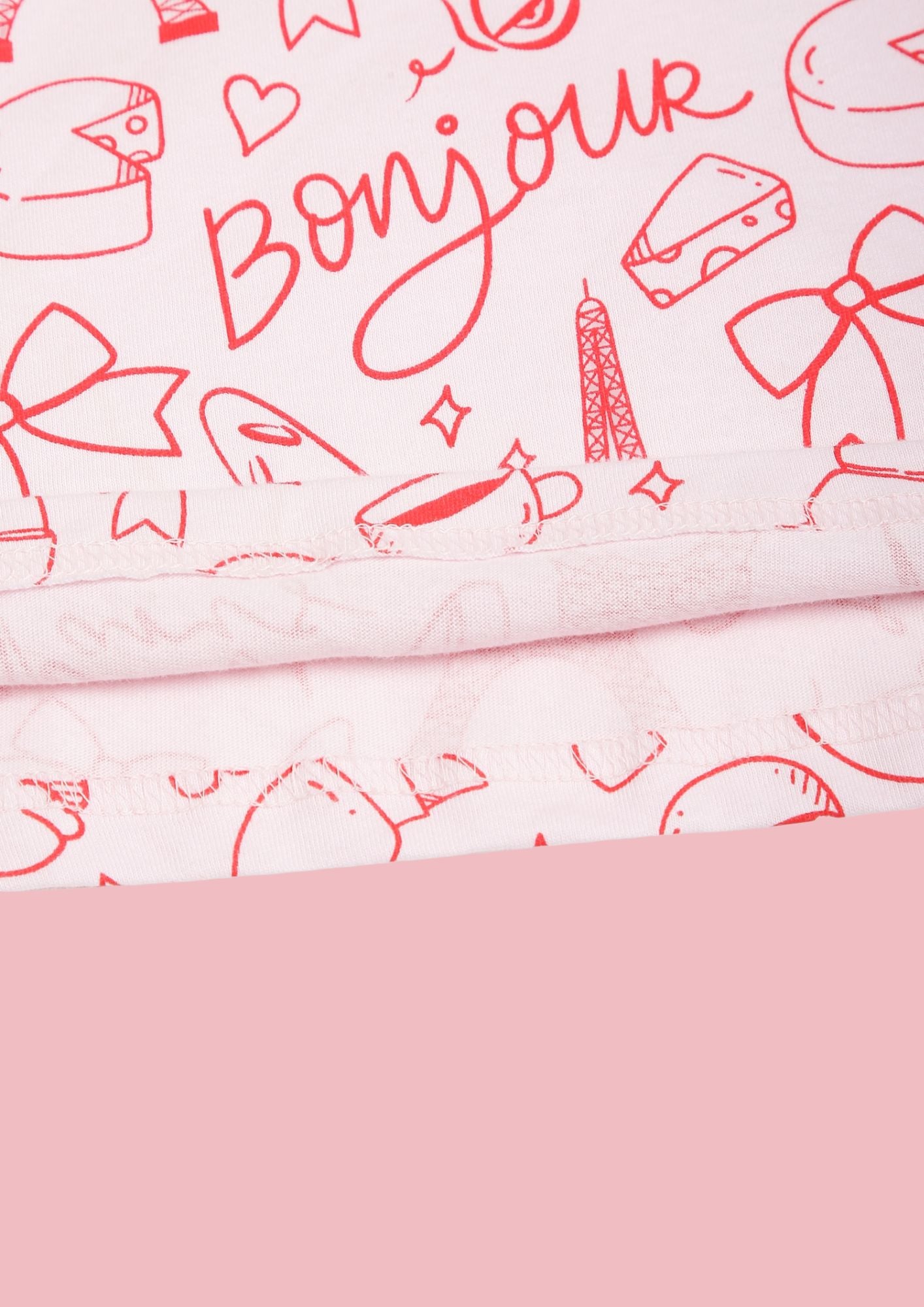 Girls’ Graphic Printed T-Shirt| Crop top | Soft Cotton Casual Tank Top