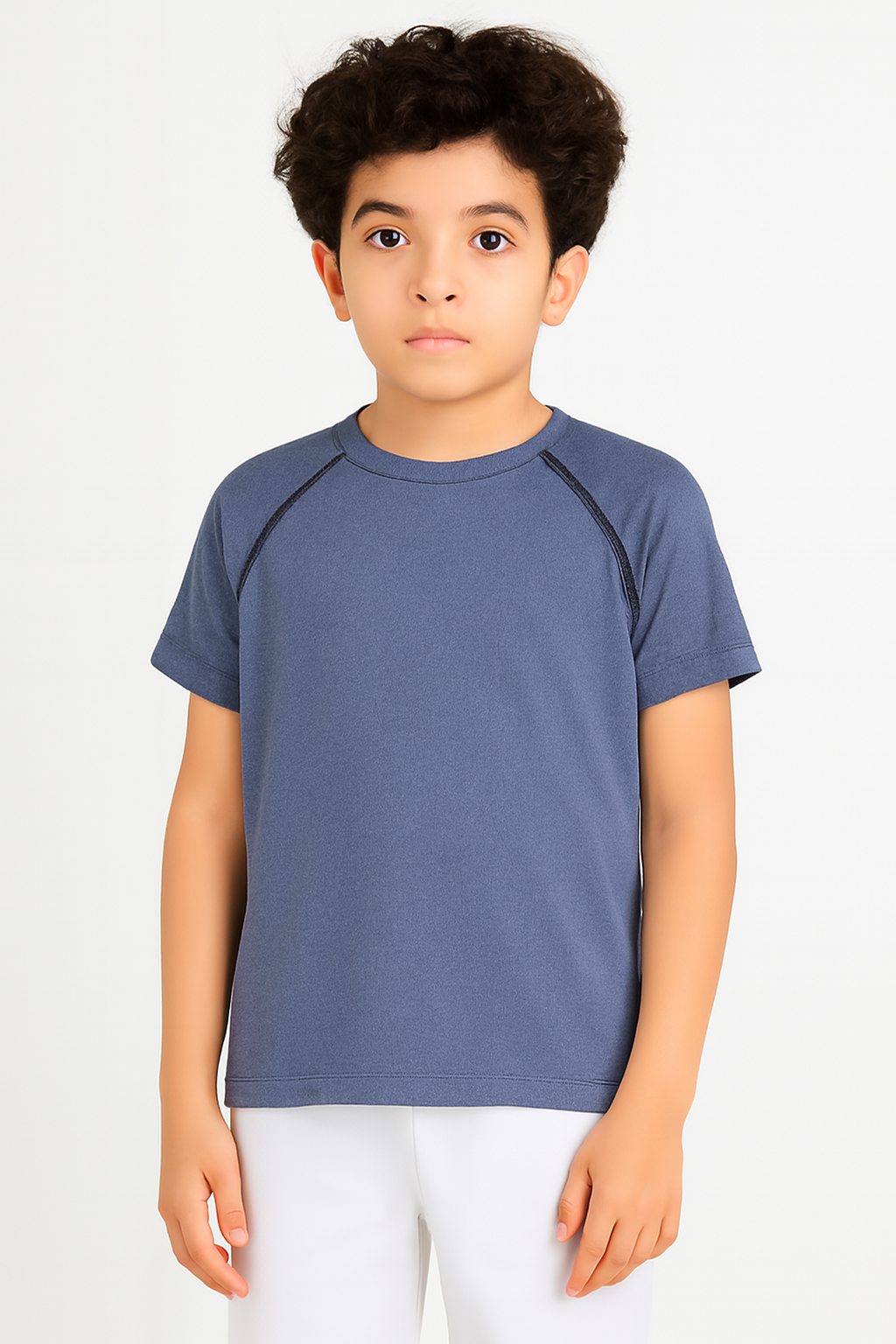 Chilins Kids Sportswear Tshirt, Color - Blue