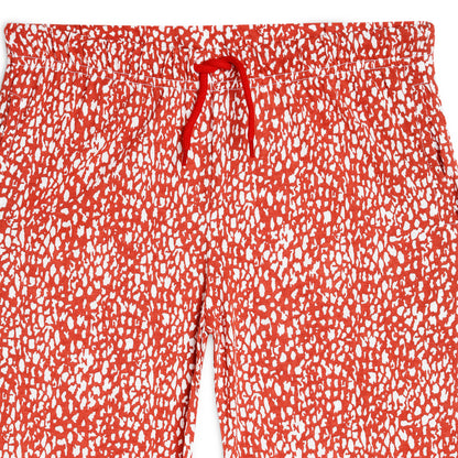 Sleepwear Set | Tshirt Pyjama Pant Set | Nightsuit Set | Girls Cotton Fabric Red