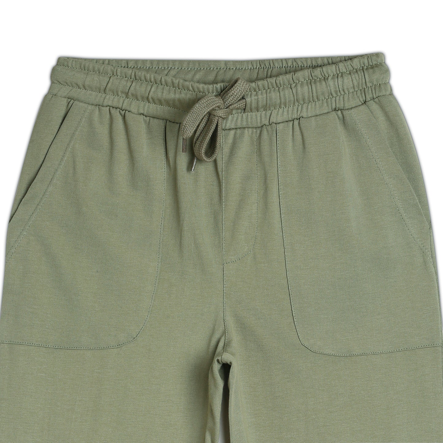 Sleepwear Set | Tshirt Pyjama Pant Set | Nightsuit Set | Boys & Girls Cotton Fabric Cream Green