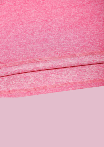 CHILINS Kids’ Pink Dry‑Fit Sports T‑Shirt – Activewear for School & Outdoor Sports