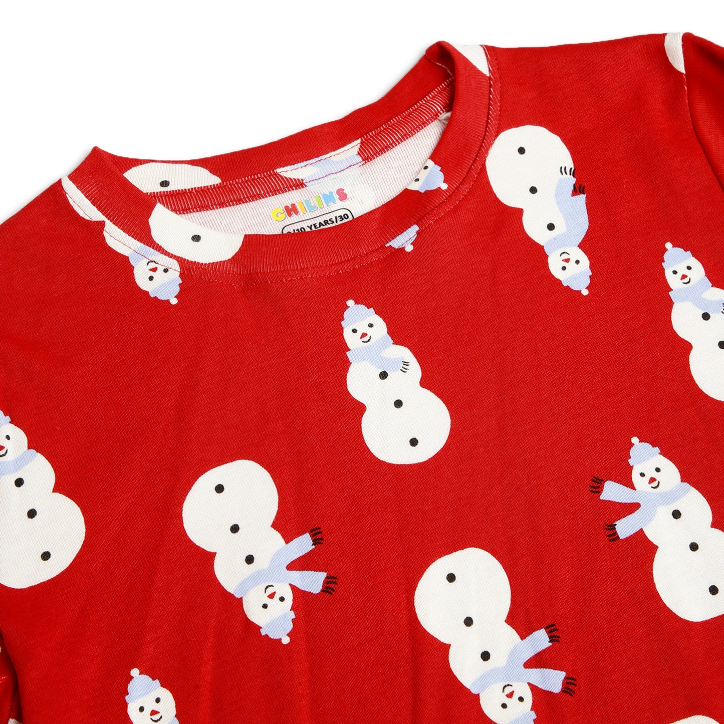 Kids Christmas Special Tshirt Pyjama Set Cotton