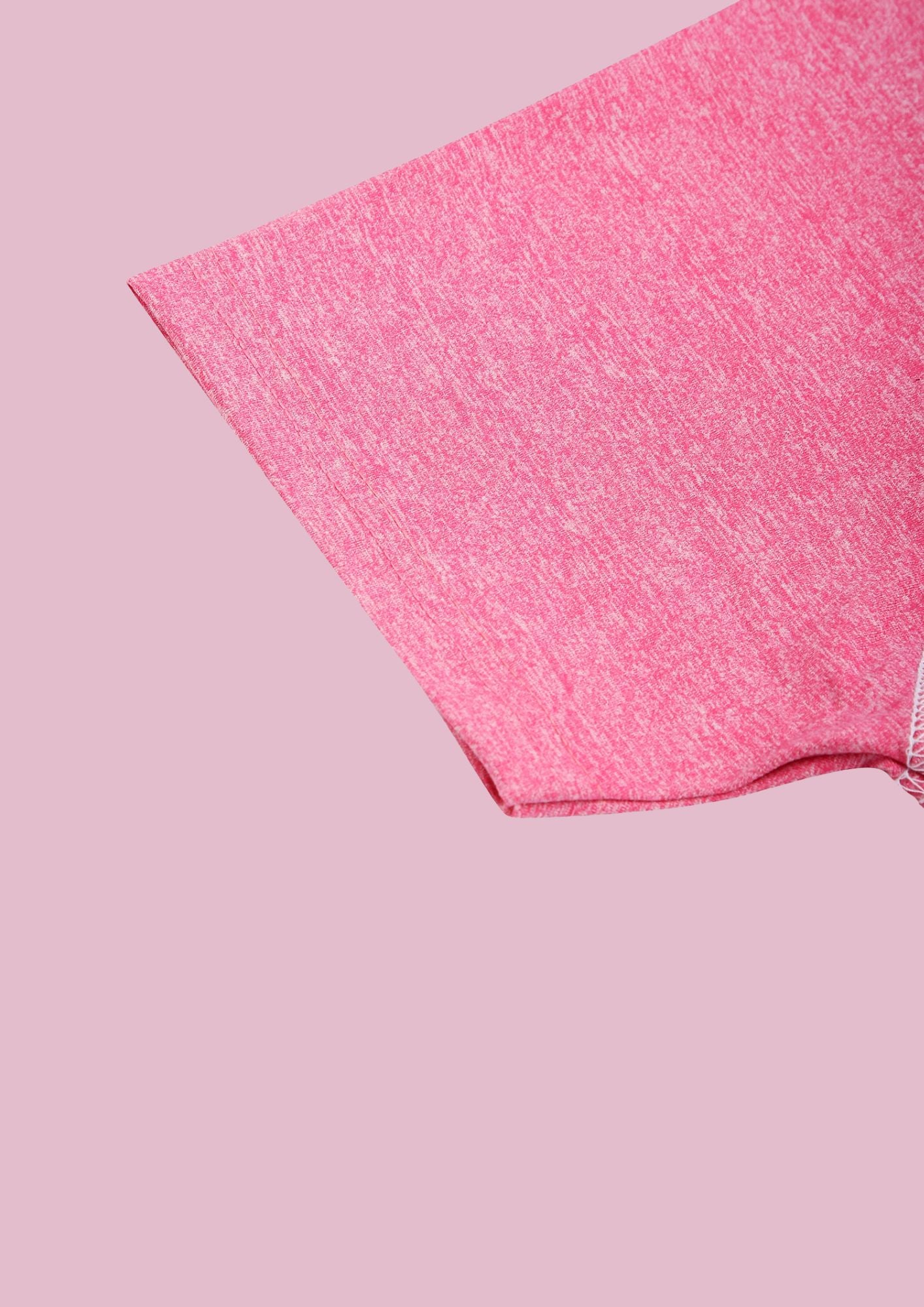 CHILINS Kids’ Pink Dry‑Fit Sports T‑Shirt – Activewear for School & Outdoor Sports