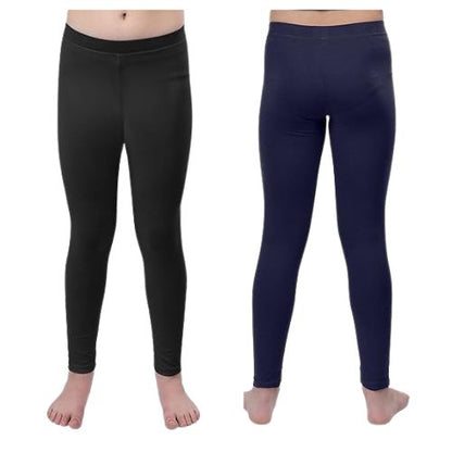 Lycra Cotton Legging for Girls Black,Blue