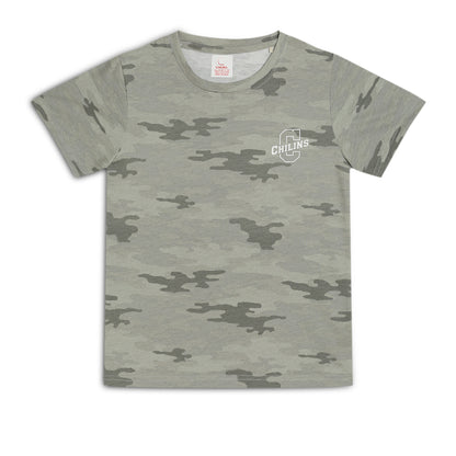 Kids Boy's Girls Regular Round Neck Cotton Fit T-Shirt Grey