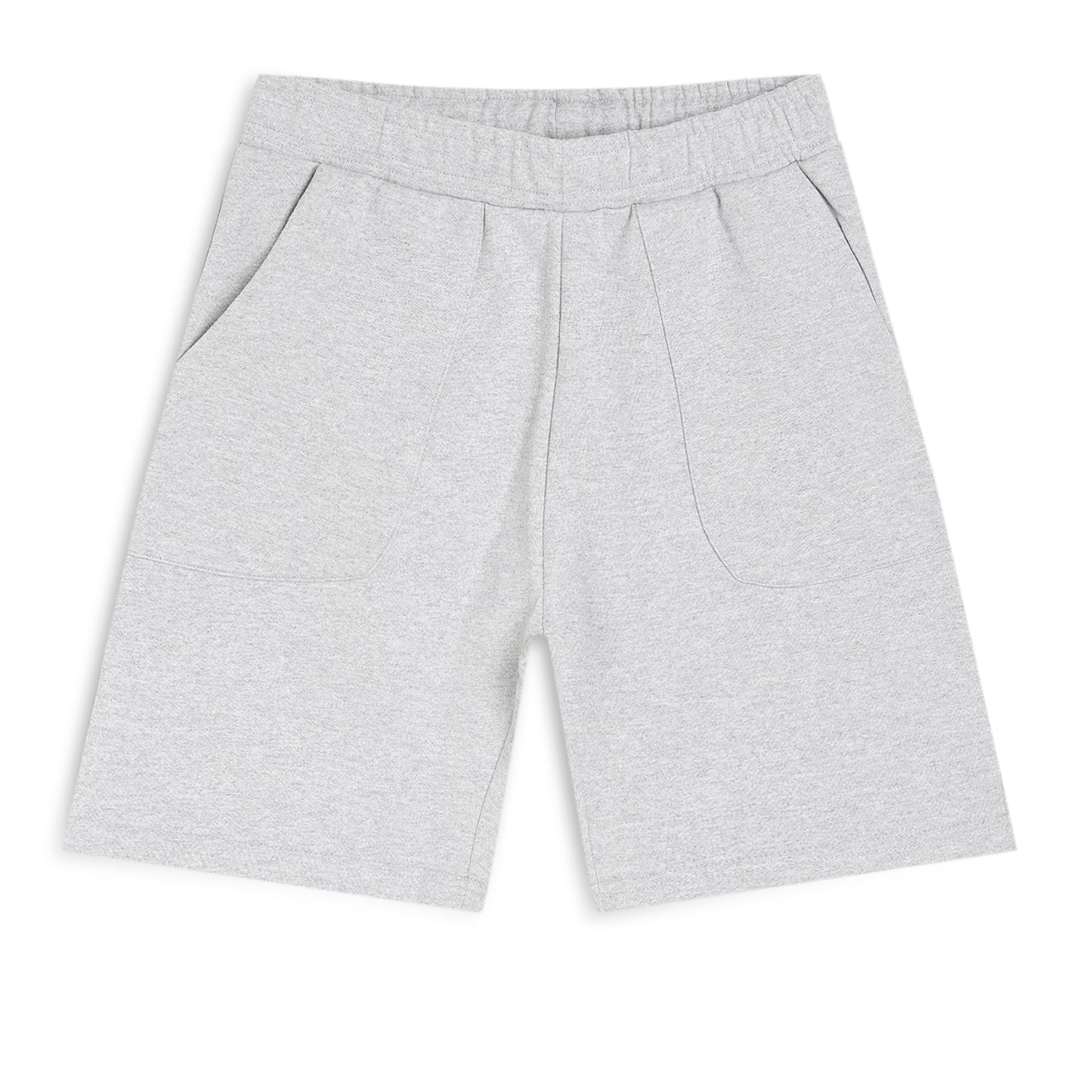 Boy's Cotton Bermuda Shorts with Trending Pocket Design – Grey
