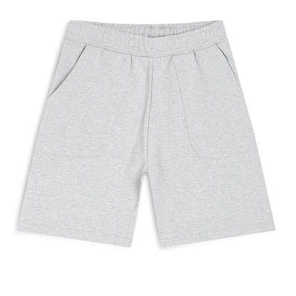 Boy's Cotton Bermuda Shorts with Trending Pocket Design – Grey