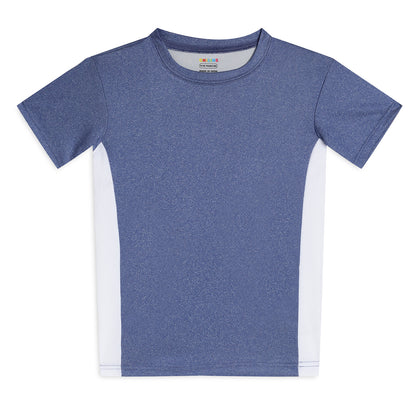 Chilins Kids Sportswear Tshirt, Color - Blue