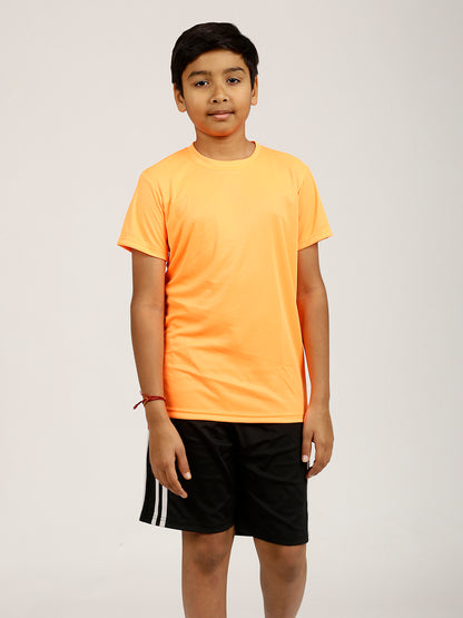 CHILINS Boys Activewear Sportswear – Dryfit Polyester, Orang