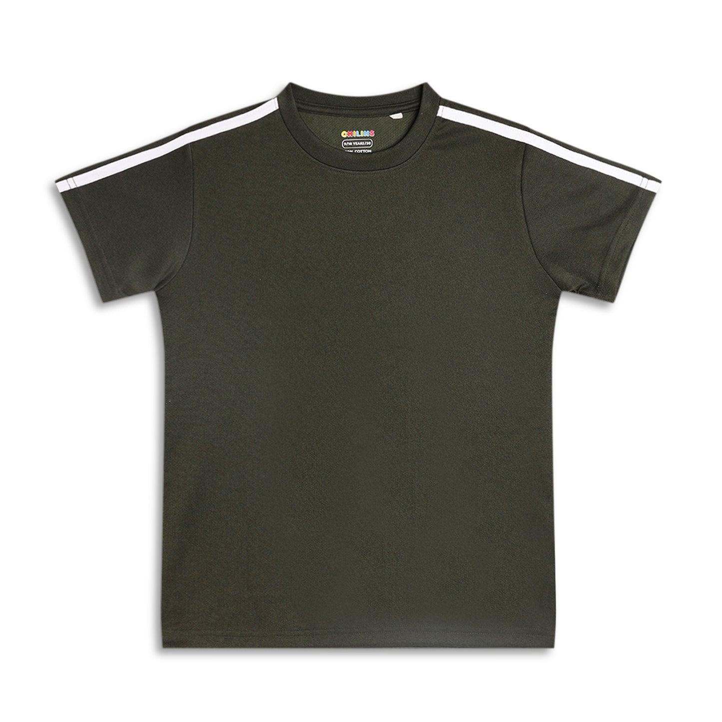 Kids Sports Wear Dryfit Active Wear Tshirt Grey