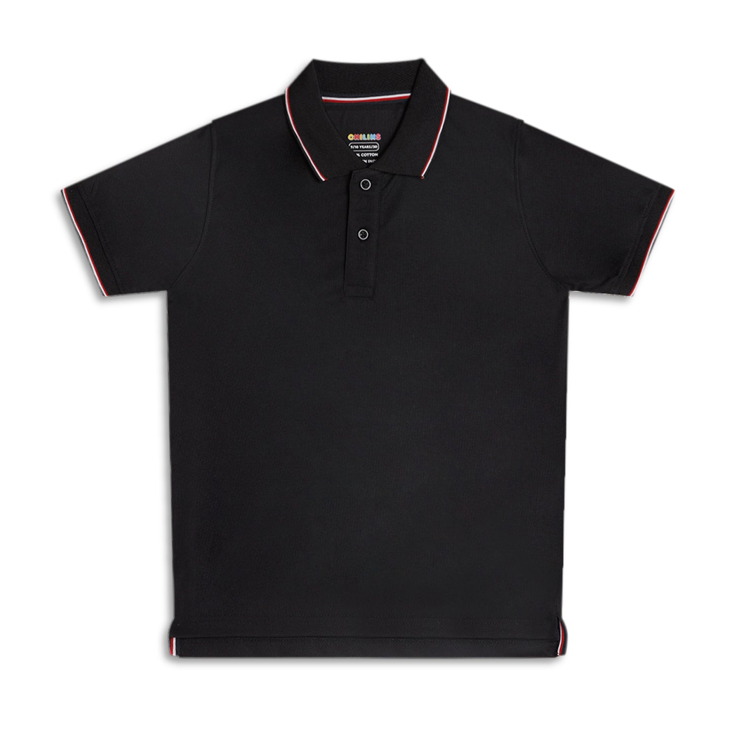 Boys Polo Solid Tshirt Polyester