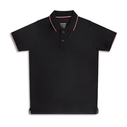 Boys Polo Solid Tshirt Polyester