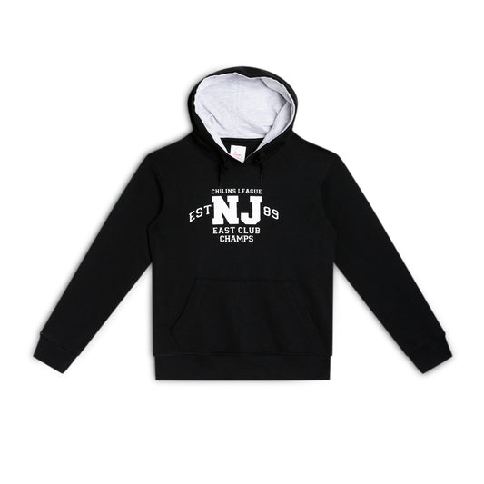 Boys Hooded & Round Neck Full Sleeves Sweatshirt – Black | CHILINS League Printed Sweatshirt