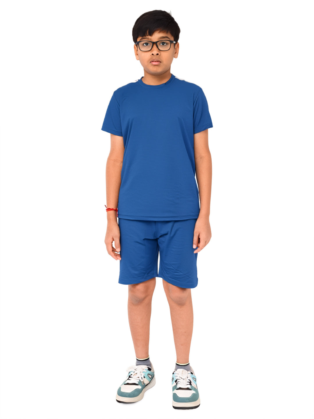 CHILINS Boys Sportswear T-Shirt & Shorts Set – Comfortable Active Wear for Kids