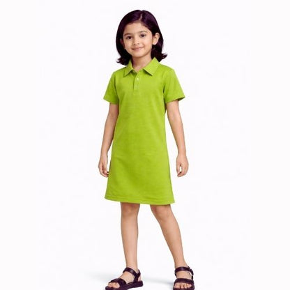 CHILINS Girls Polo Dress – Comfortable Casual Wear