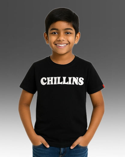 Round Neck Printed Super Combed Cotton T-shirt, (Pack of 2)