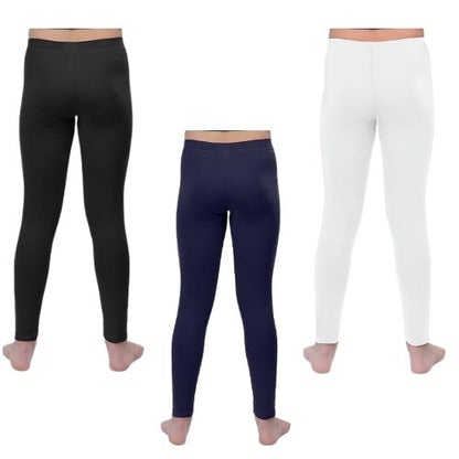 Lycra Cotton Legging for Girls Black,Blue,White