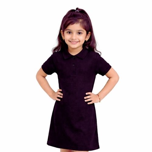 CHILINS Girls Polo Dress – Comfortable Casual Wear