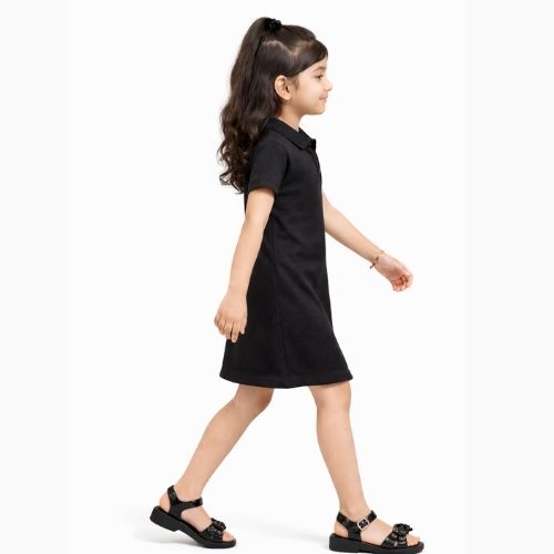 CHILINS Girls Polo Dress – Comfortable Casual Wear