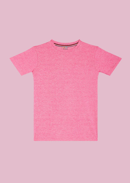 CHILINS Kids’ Pink Dry‑Fit Sports T‑Shirt – Activewear for School & Outdoor Sports