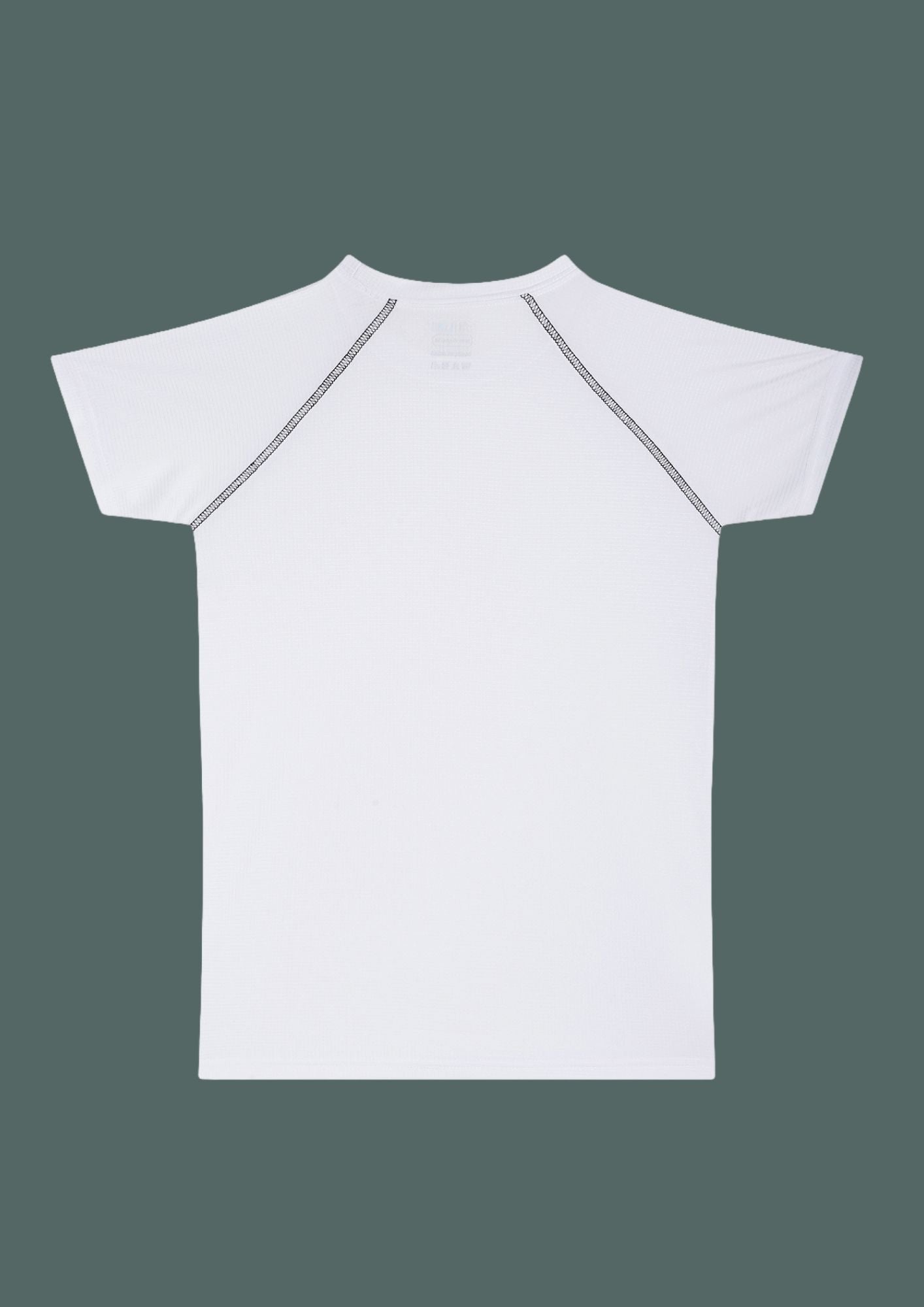 CHILINS Kids’ White Dry Fit Sports T‑Shirt – Activewear