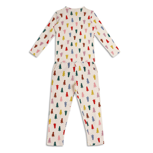 Kids Christmas Special Tshirt Pyjama Set Cotton