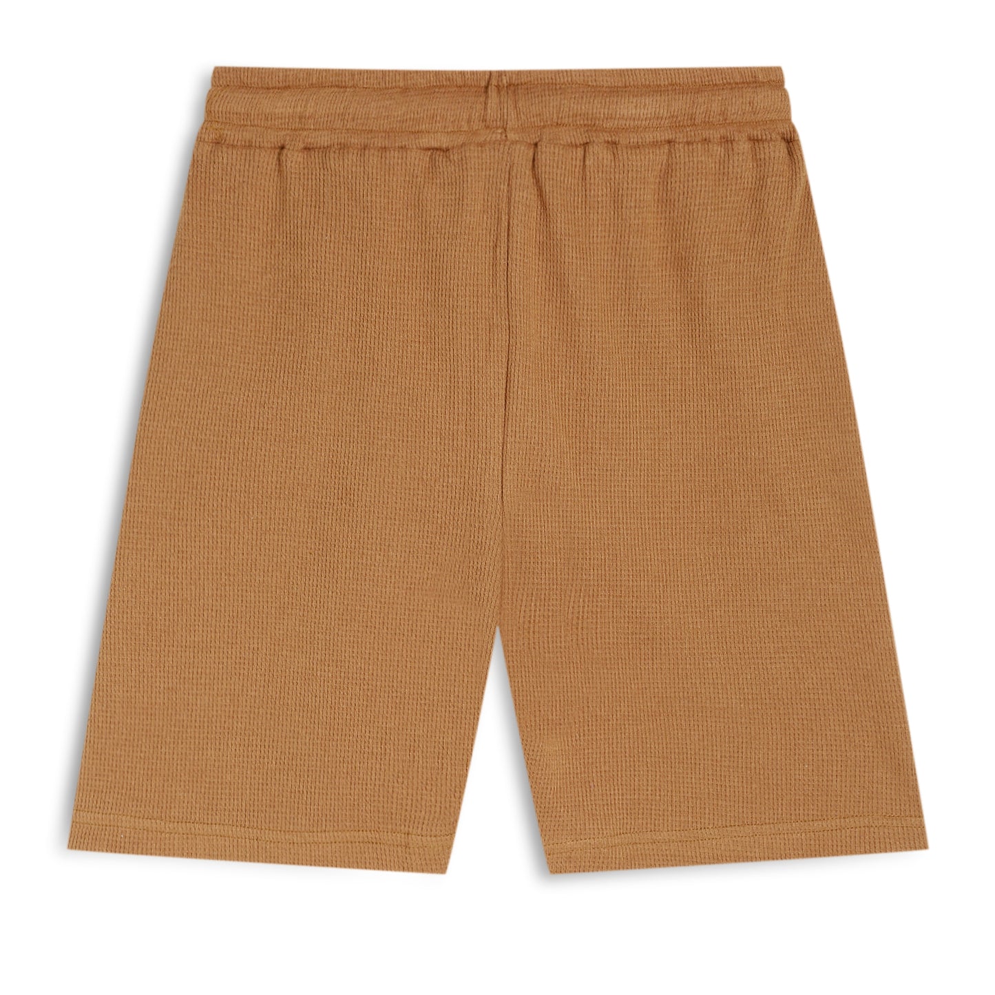 Boy's Cotton Bermuda Shorts with Trending Pocket Design – Brown