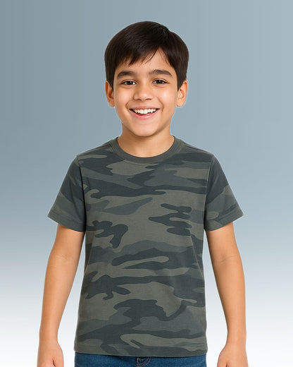 Kids Boy's Girls  Regular Fit T-Shirt
