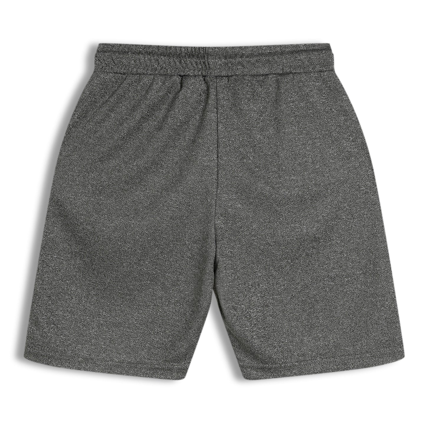 CHILINS Kids Dry Fit Sports Shorts | Grey Activewear Shorts with Drawstring
