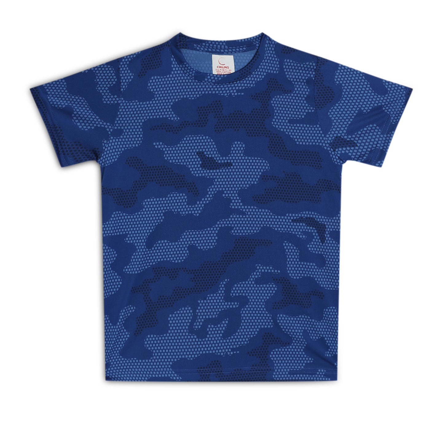 Chilins Kids Sportswear Tshirt, Color - Blue