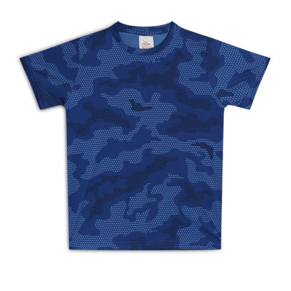 Chilins Kids Sportswear Tshirt, Color - Blue