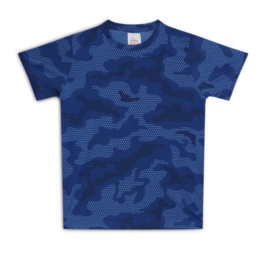 Chilins Kids Sportswear Tshirt, Color - Blue