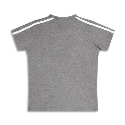Kids Sports Wear Dryfit Active Wear Tshirt Grey