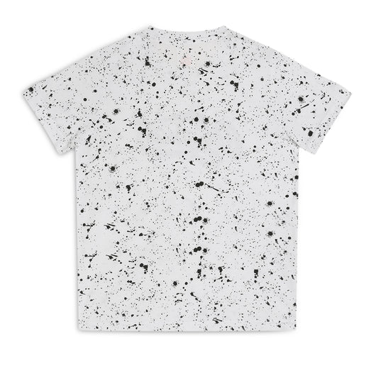 Kids Boy's Girls Regular Round Neck Cotton Fit T-Shirt White