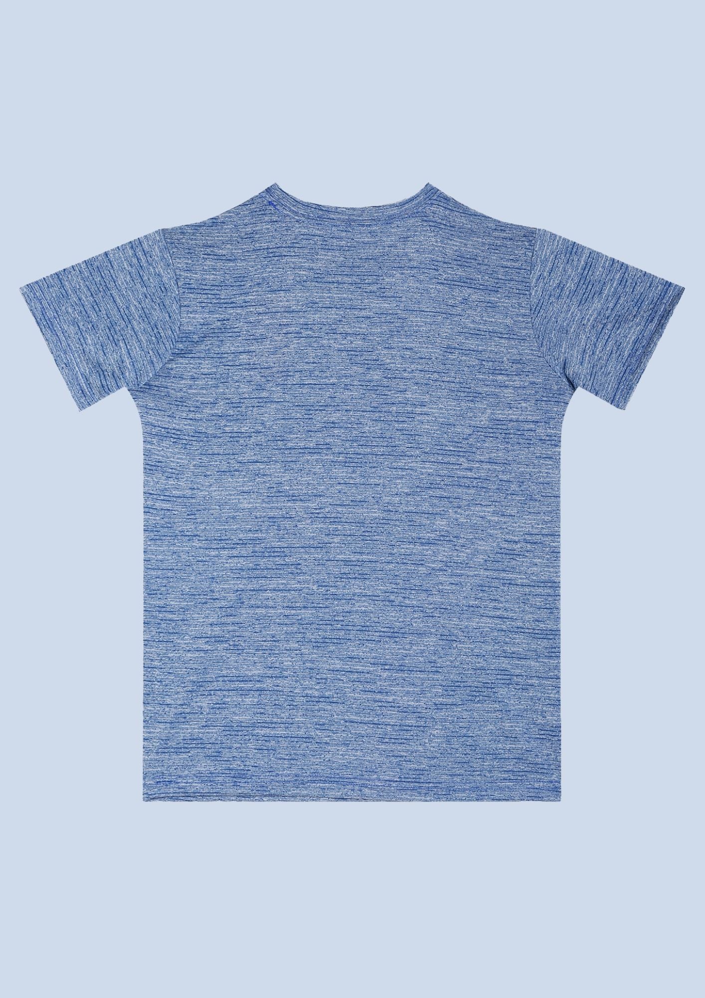 CHILINS Kids’ Blue Dry‑Fit Sports T‑Shirt – Lightweight Activewear for School & Outdoor Sports